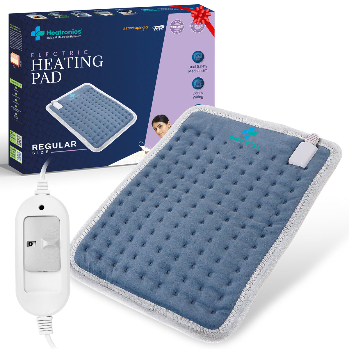 Regular Heating Pad (Analog/Steel Blue)