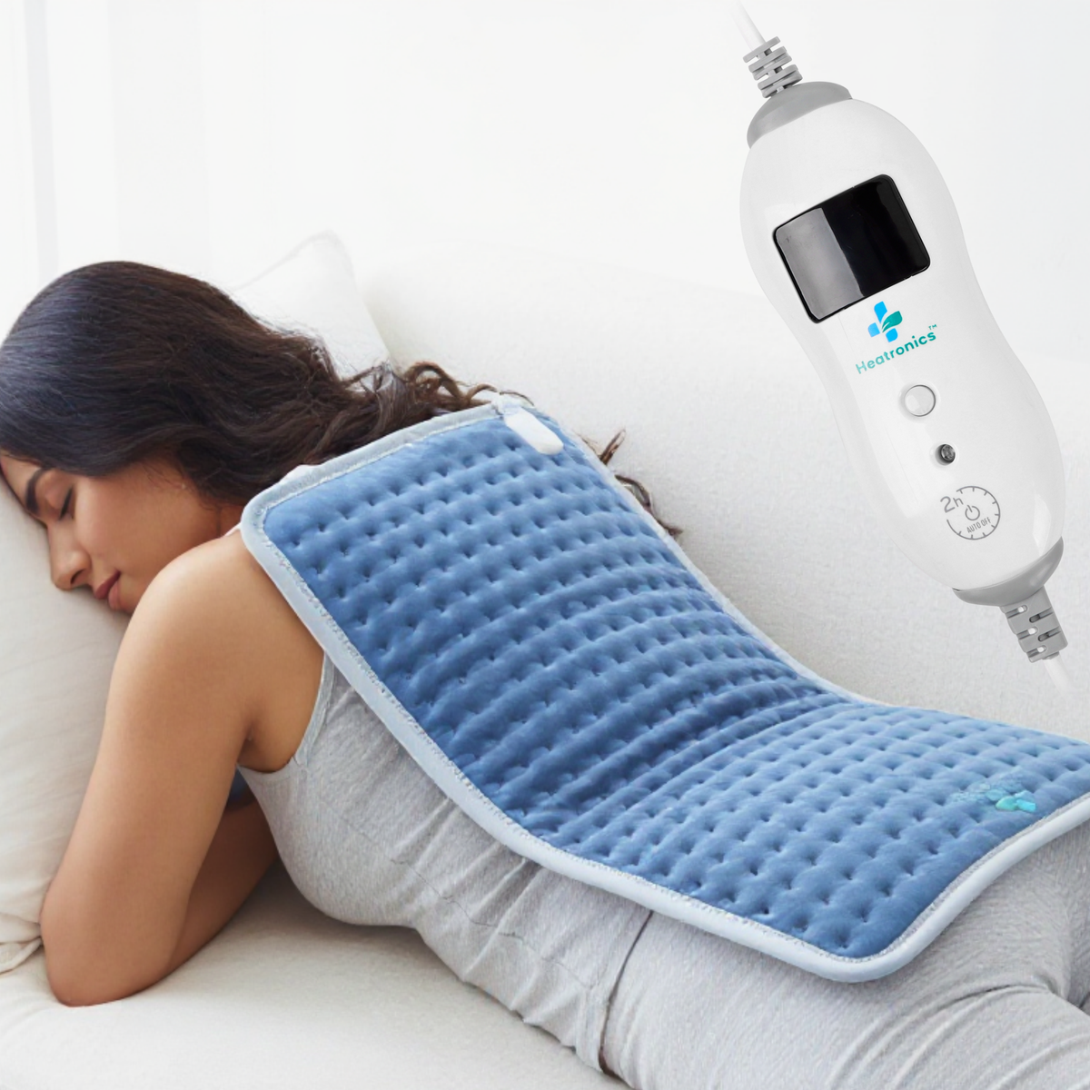 Extra Large Heating Pad for Full Body Relief – Digital by Heatronics®