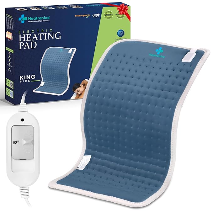 Extra Large Heating Pad for Back & Shoulder – Analog by Heatronics