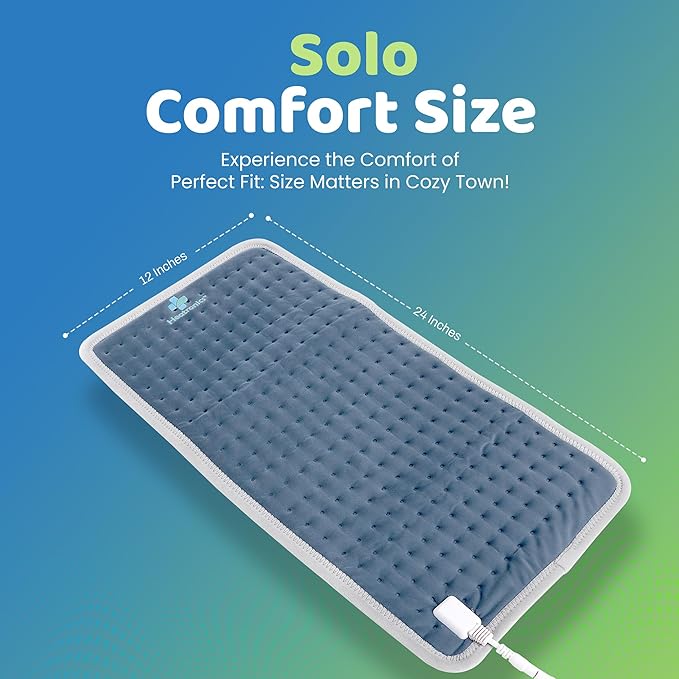 Extra Large Heating Pad for Full Body Relief – Digital by Heatronics
