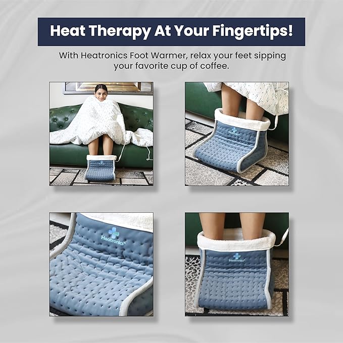 Heatronics foot warmer heating pad for cold feet – analog (image 5)