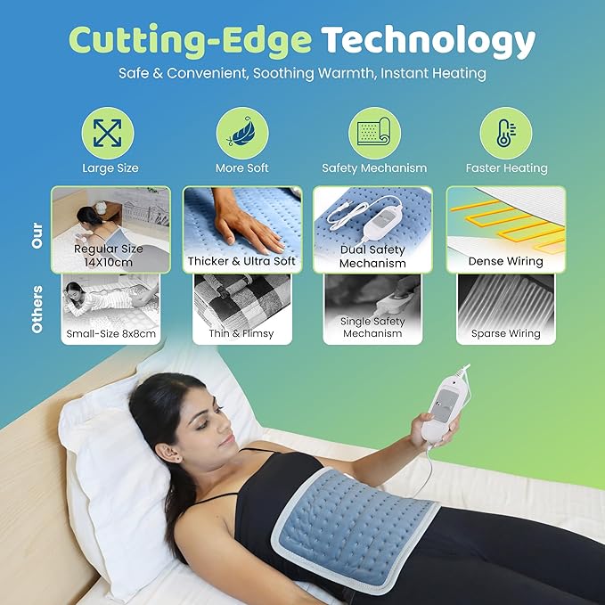 Regular Heating Pad (Analog/Steel Blue)