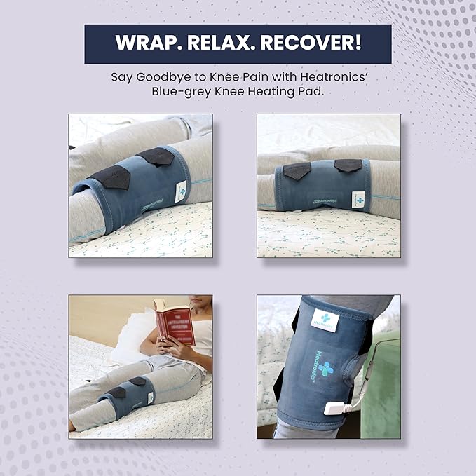 Knee Heating Pad with Temperature Control – Digital by Heatronics®