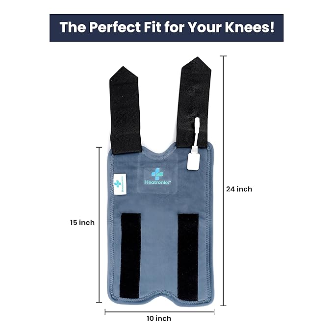 Knee Heating Pad with Temperature Control – Digital by Heatronics®