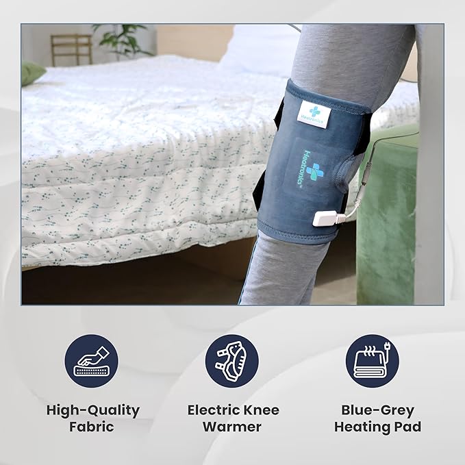 Knee Heating Pad with Temperature Control – Digital by Heatronics®
