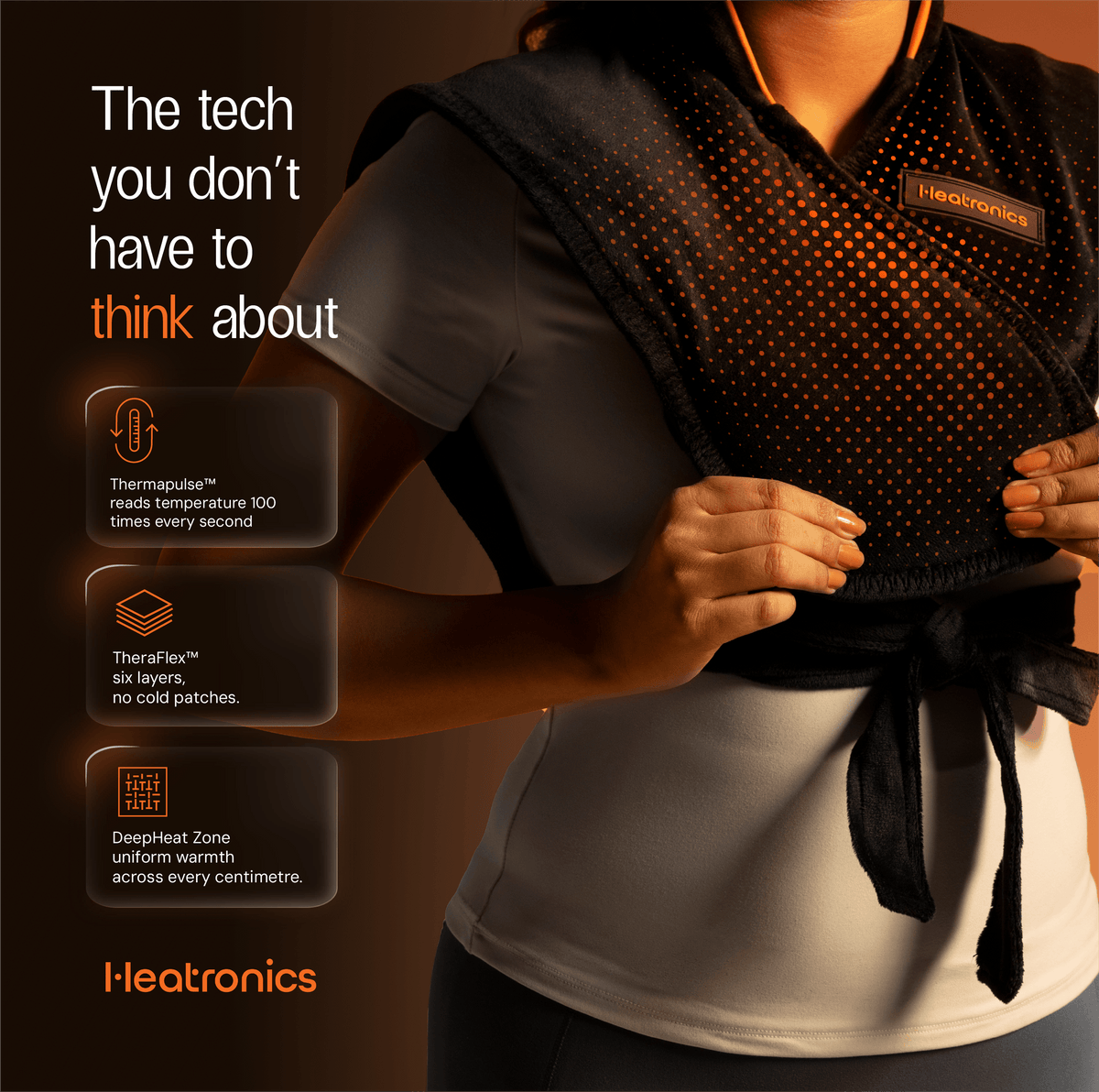 Heatronics hCore neck heating pad for cervical pain and spondylitis (image 4)