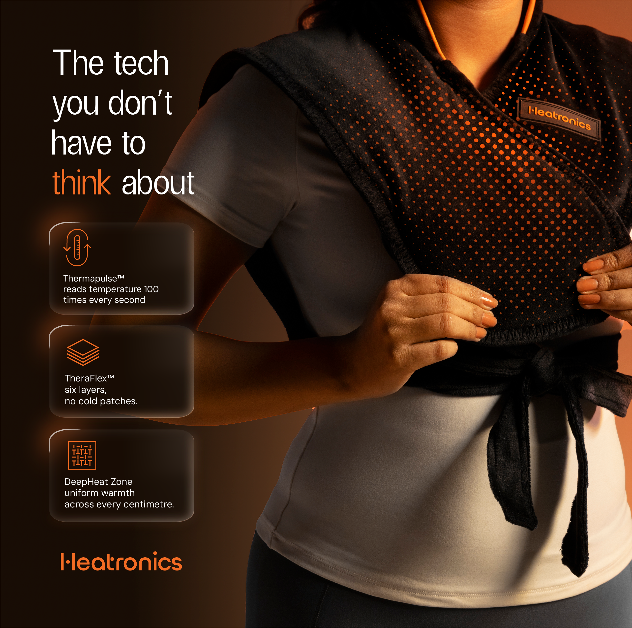 Heatronics hCore neck heating pad for cervical pain and spondylitis (image 4)