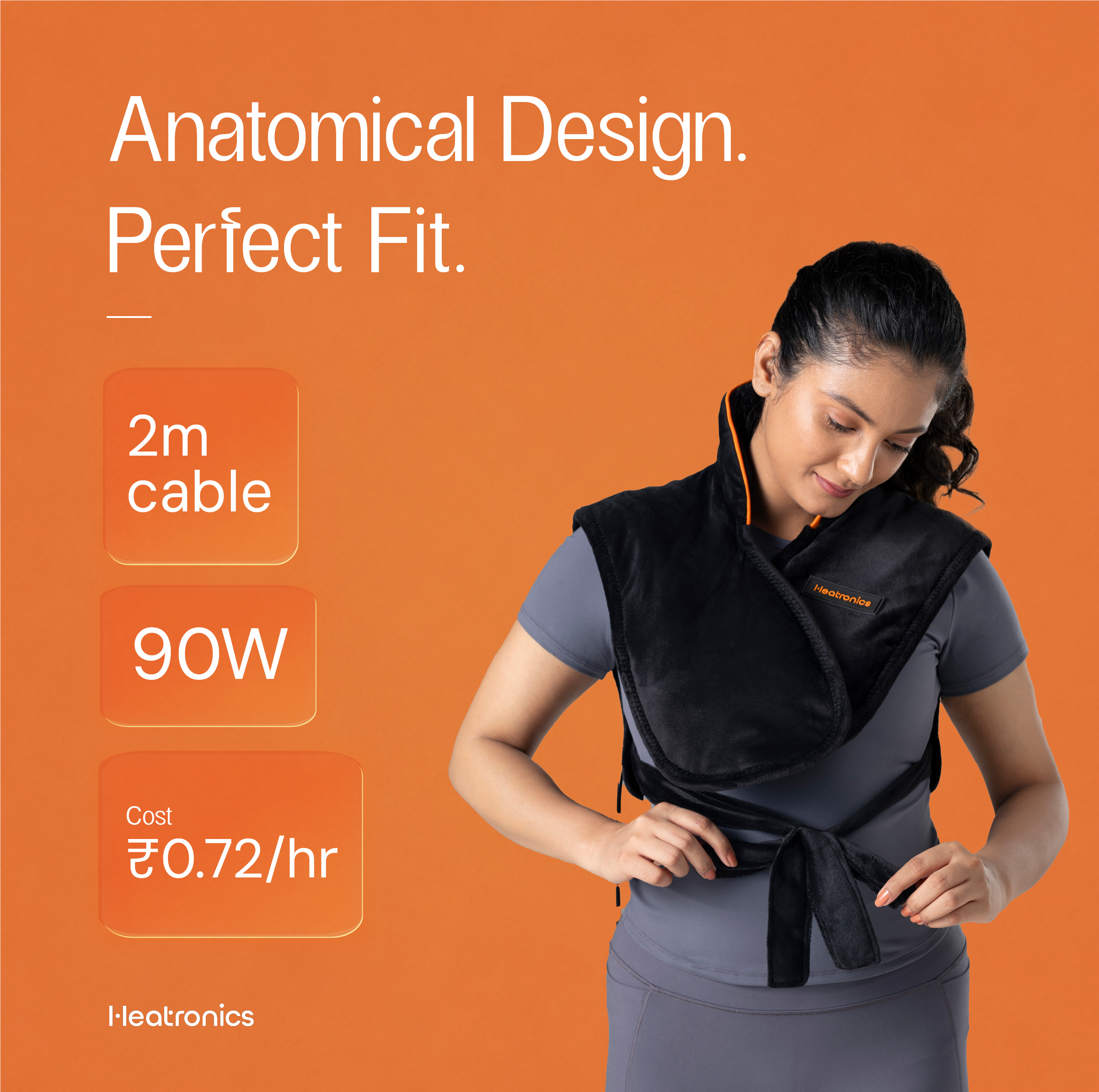 Heatronics hCore neck heating pad for cervical pain and spondylitis (image 3)