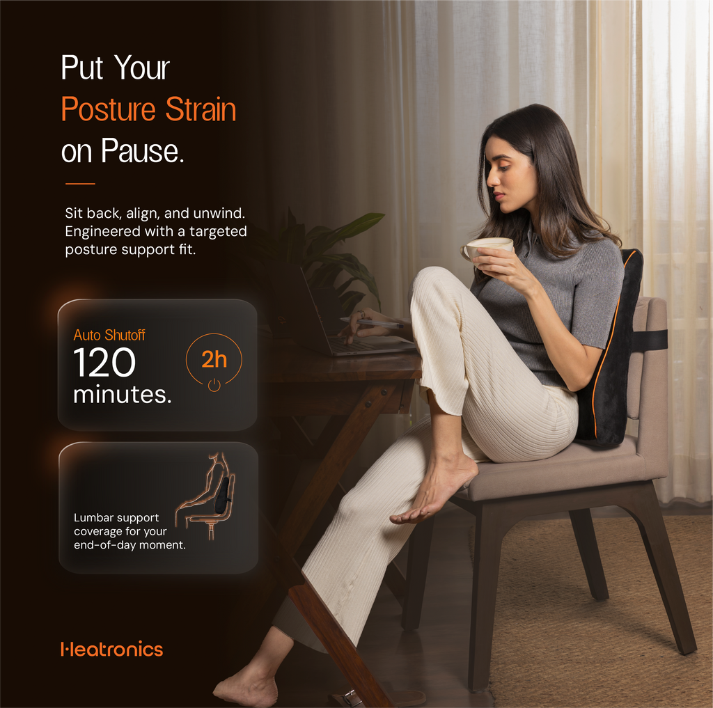 Heatronics hCore Rest heated backrest for office chair (image 3)