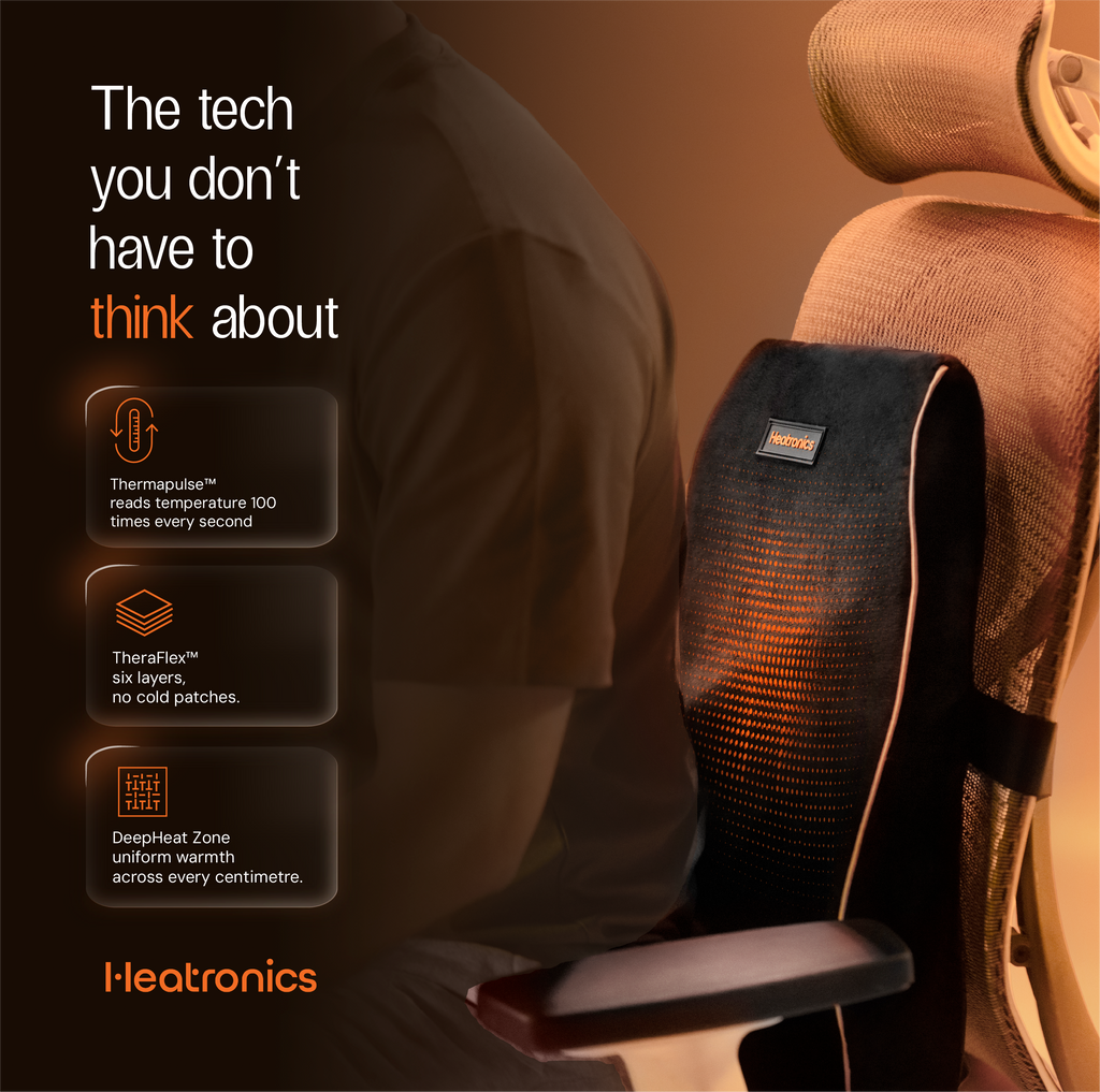 Heatronics hCore Rest heated backrest for office chair (image 5)