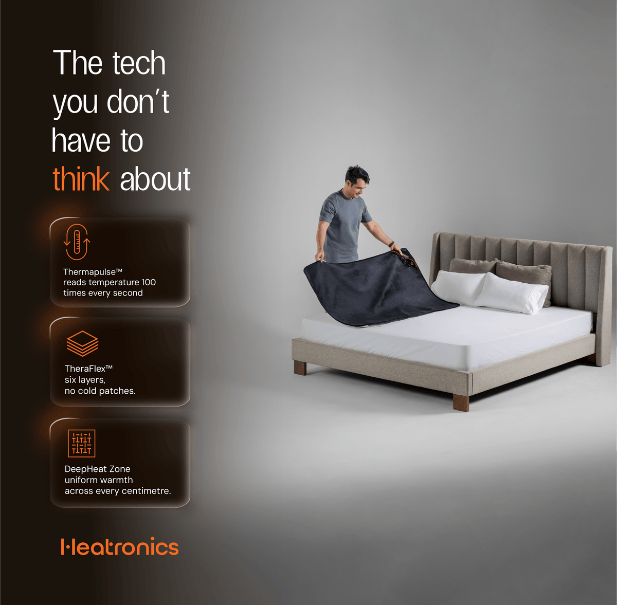 Heatronics hCore bed warmer for single bed (image 5)