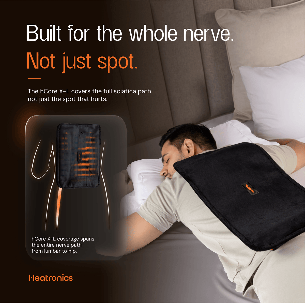 Heatronics hCore X-L heating pad for back pain (image 4)