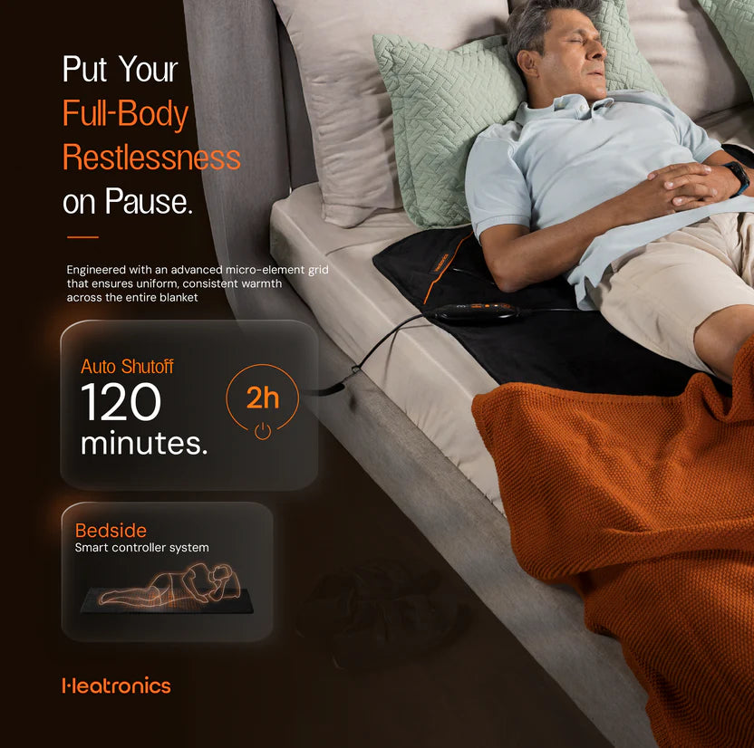 Electric Bed Warmer for Single Bed | hCore by Heatronics