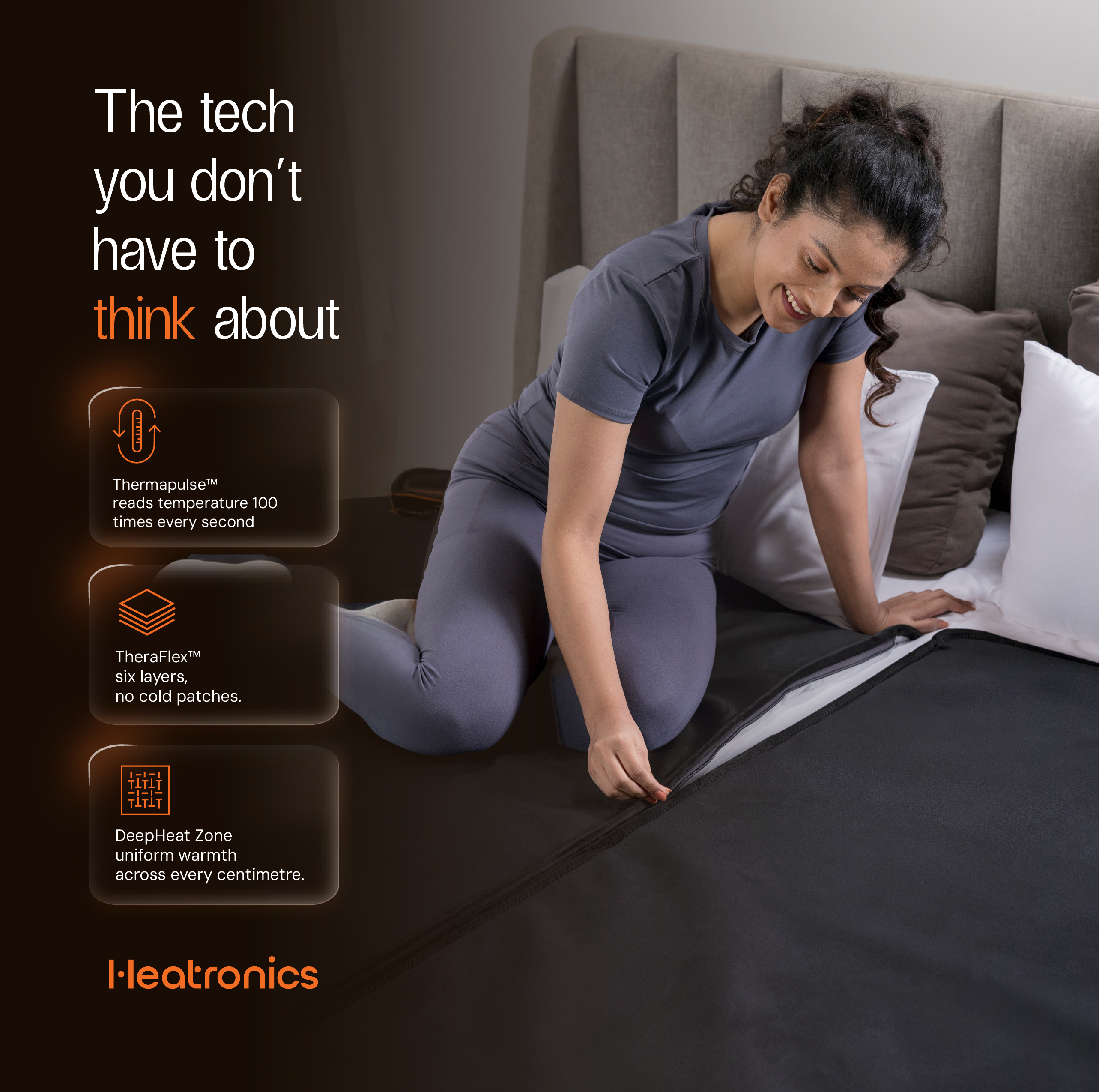 Bed Warmer for Double Bed (2 in 1)