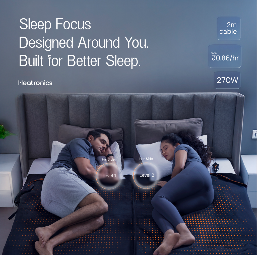 Bed Warmer for Double Bed (2 in 1)