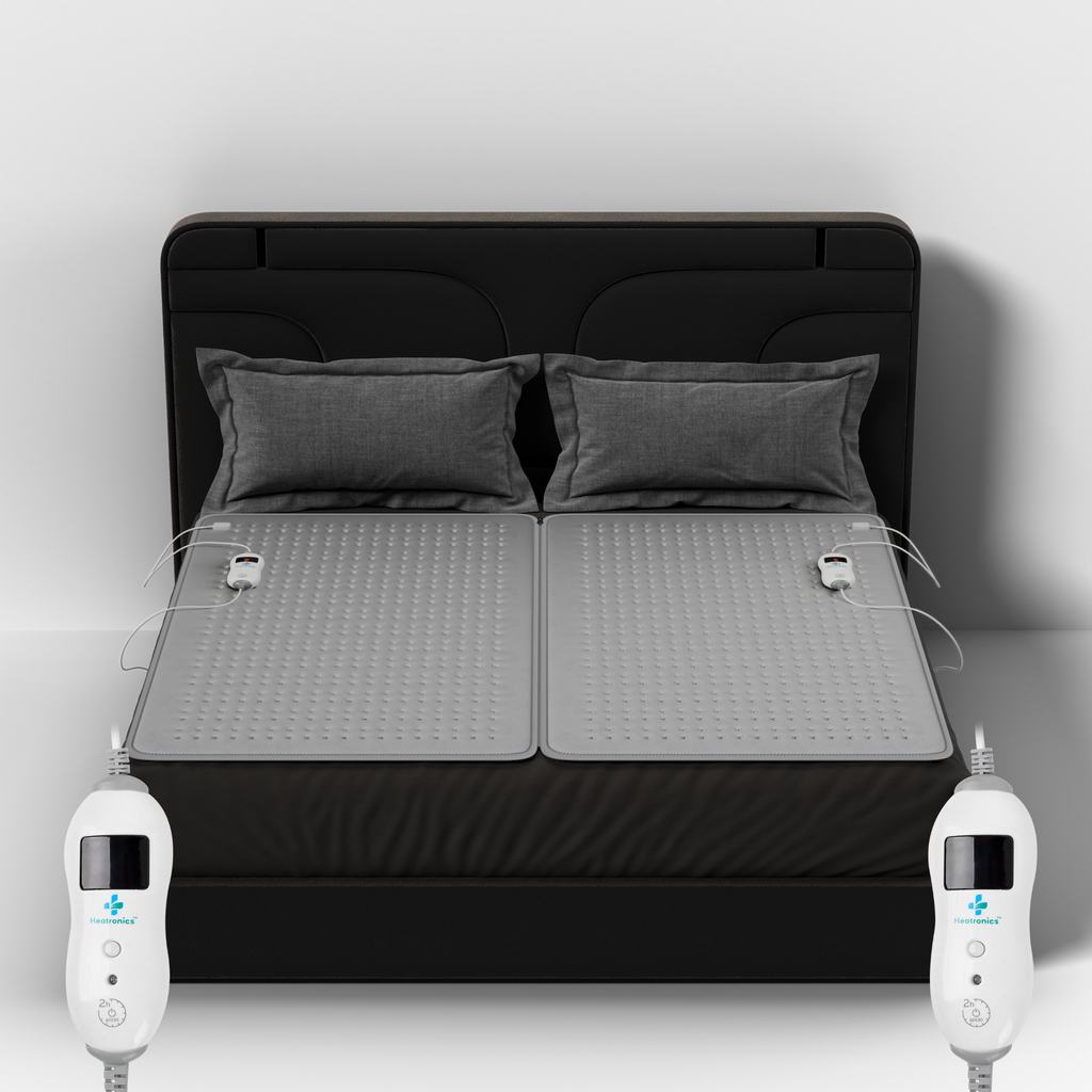 Double Bed Heating Blanket with Timer – Digital by Heatronics