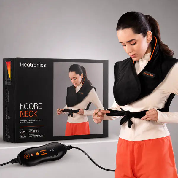 Neck Heating Pad for Cervical Pain & Spondylitis | hCore