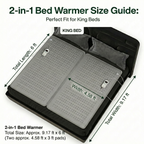 Double Bed Heating Blanket with Timer – Digital by Heatronics