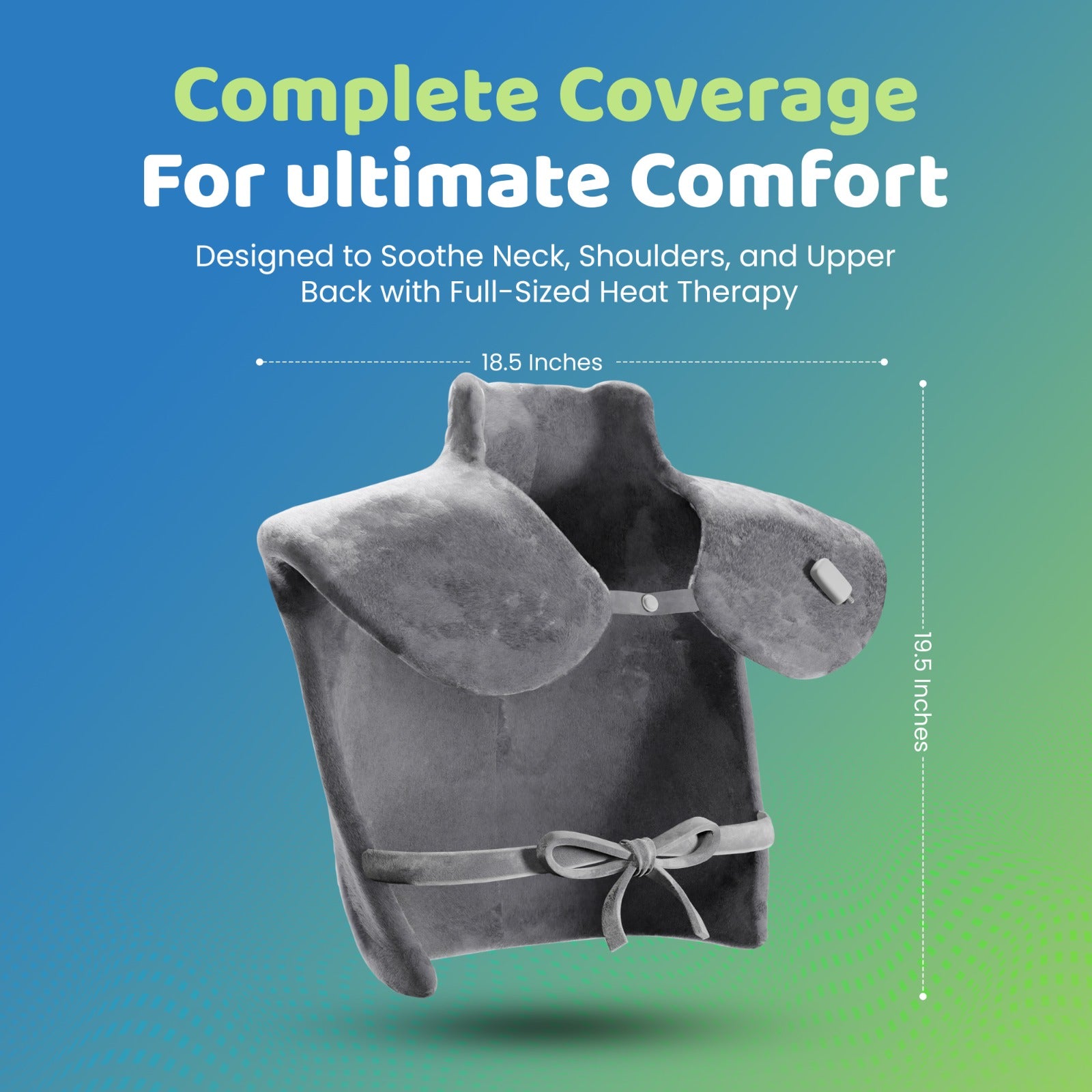 Cervical Heating Pad for Stiff Neck & Frozen Shoulder – Digital by Heatronics