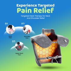 Weighted Cervical Heating Pad (Analog/Grey)