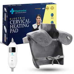 Cervical Heating Pad for Stiff Neck & Frozen Shoulder – Digital by Heatronics®