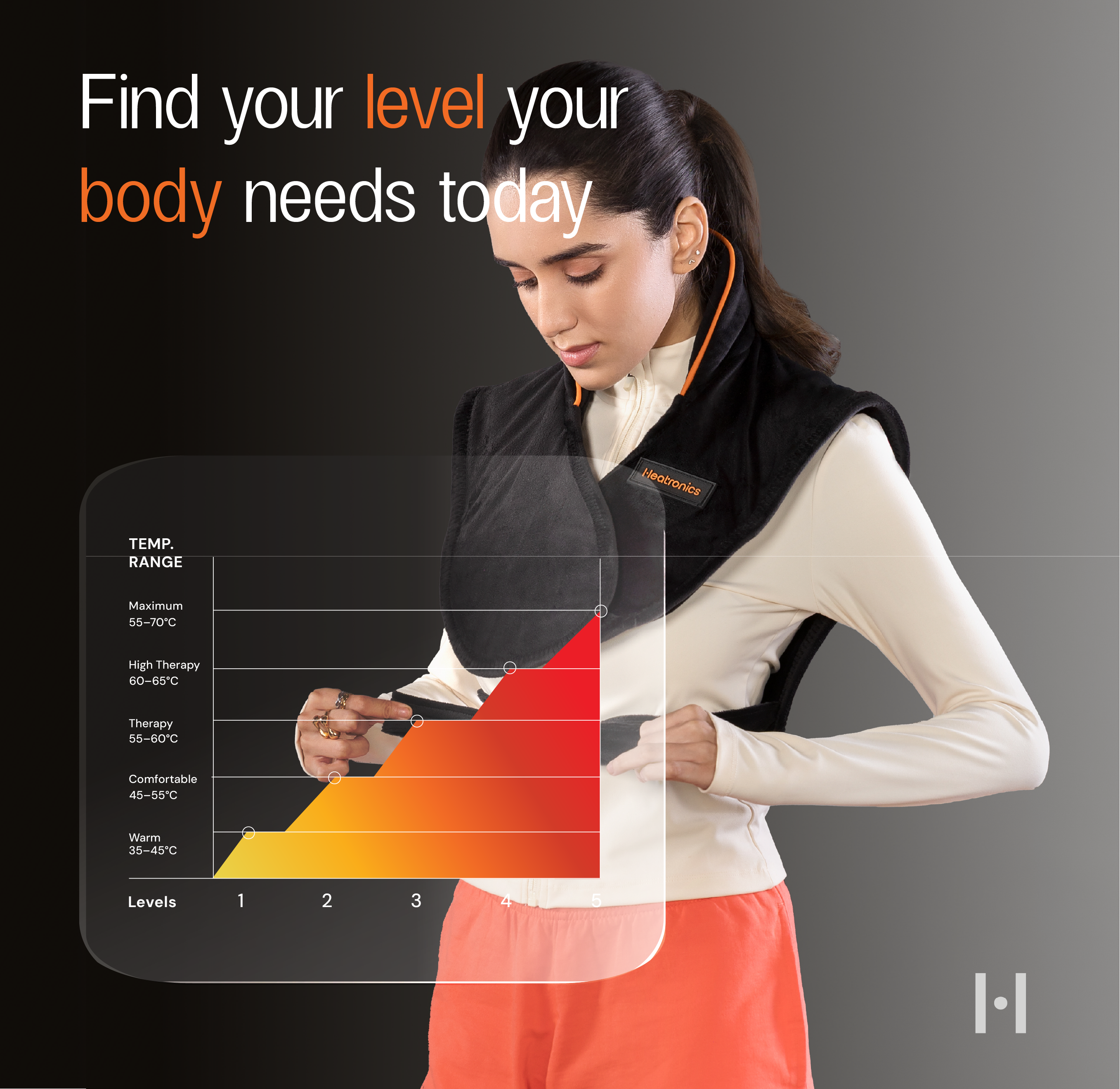 Neck Heating Pad for Cervical Pain & Spondylitis | hCore